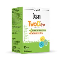 Вітамінні краплі для дітей збагачені DHA і Вітаміном D3 Orzax Ocean Twod Drop, 30 мл